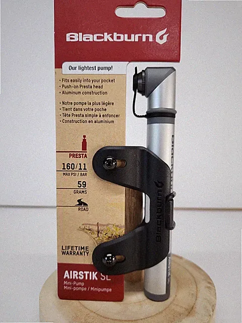 Bike Tire Air Pump Blackburn PN: 7085516 Airstik SL Mini Pump Bicycle NIB