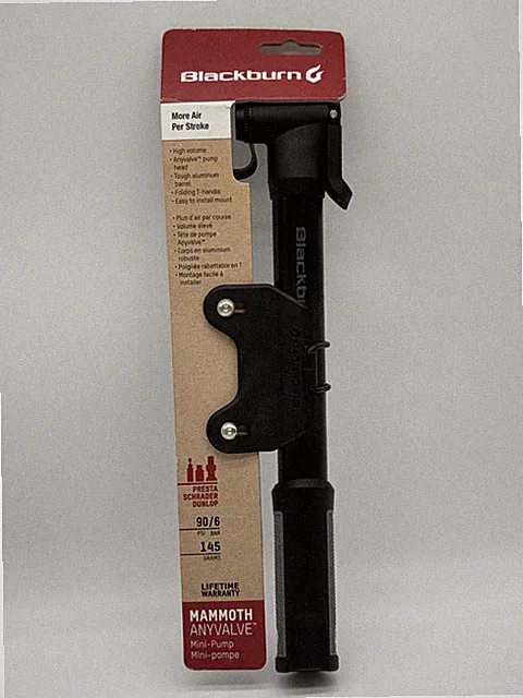 Blackburn Mammoth Anyvalve Mini Pump Bike Pump Mountain Bike Fat