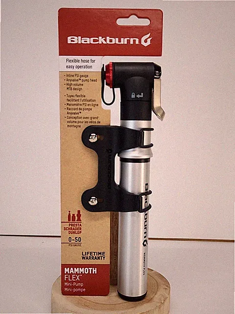 Blackburn PN: 7068191 Mammoth Flex Mini Pump Bike Pump Bicycle Tire Pump