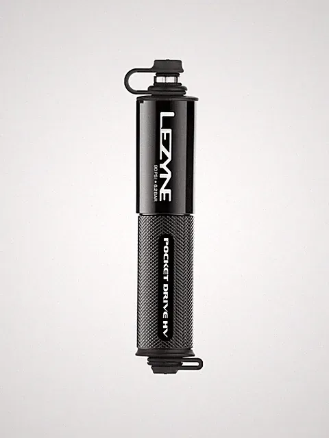 Lezyne Pocket Drive High Volume Hand Pump One size Black