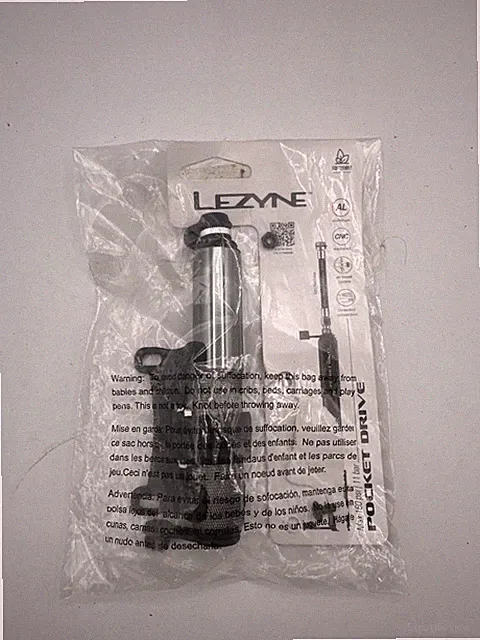 LEZYNE Pocket Drive HV Black Bike Pump (1-MP-PKDRHV-V104)