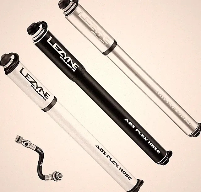 Lezyne Road Drive Hand Pump, Small Medium Large, Black Silver White