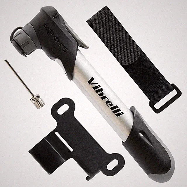 Mini Bike Pump - Presta & Schrader Bicycle Pump - 120 PSI Tire Pump for Road...