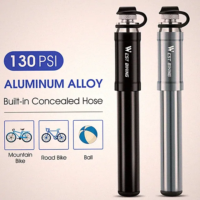 Mini Portable Hand Lightweight Road Bicycle Pump Cycling Bike Air Pump Tyre Tire