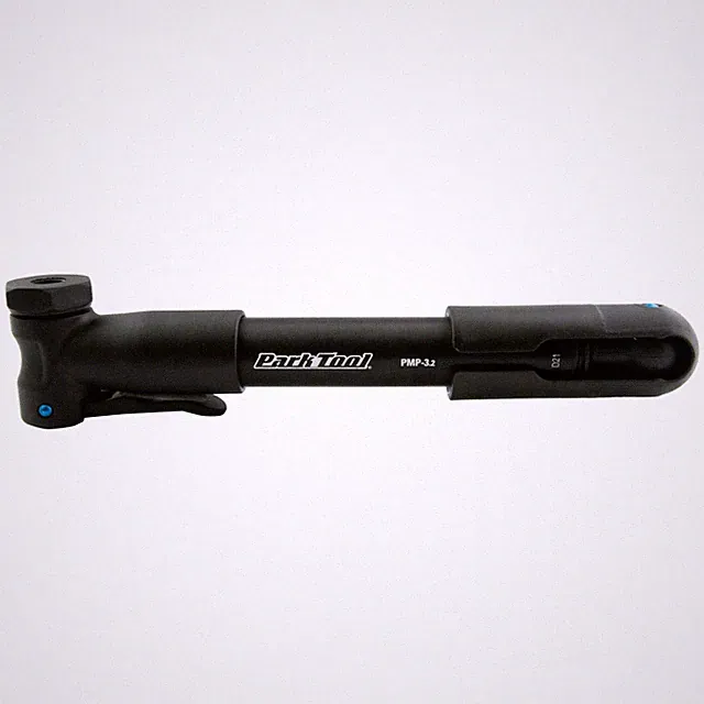 Park Tool PMP-3.2 Micro Pump, Black Portable Bicycle Air Pump
