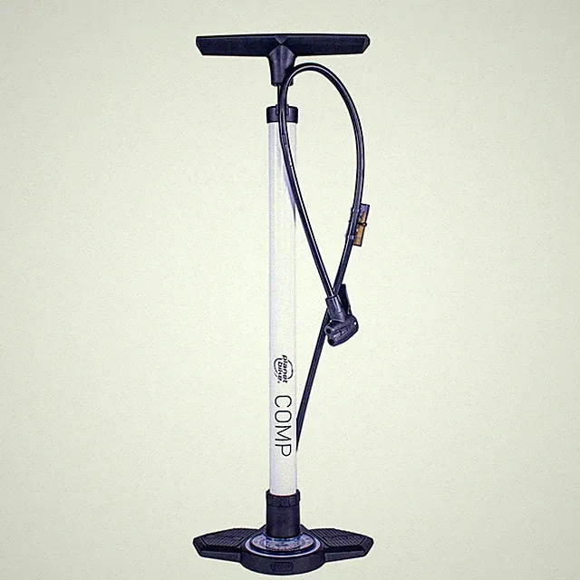 Planet Bike Comp Bike Floor Pump,White