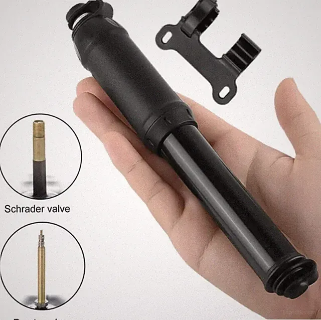 Portable Hand Air Pump High Pressure Bike Pump Inflator with Ball Pump Needles