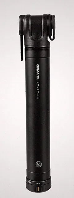 Topeak 2Stage Bike Pump, Gravel or Road Bike Use Gravel Bike Use