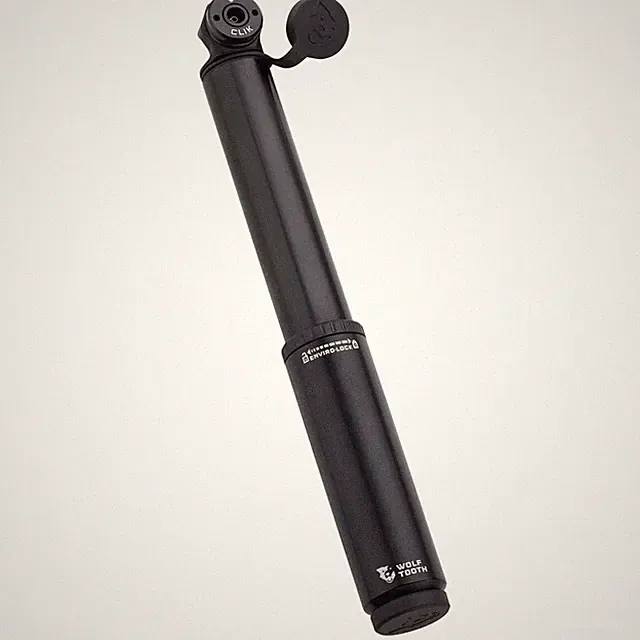 Wolf Tooth EnCase Clik Valve Bike Pump - 85cc Aluminum Gravel & MTB Pump