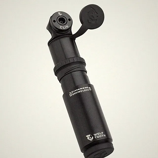 Wolf Tooth EnCase Clik Valve Pump - 30cc Aluminum Gravel & MTB Tire Inflator